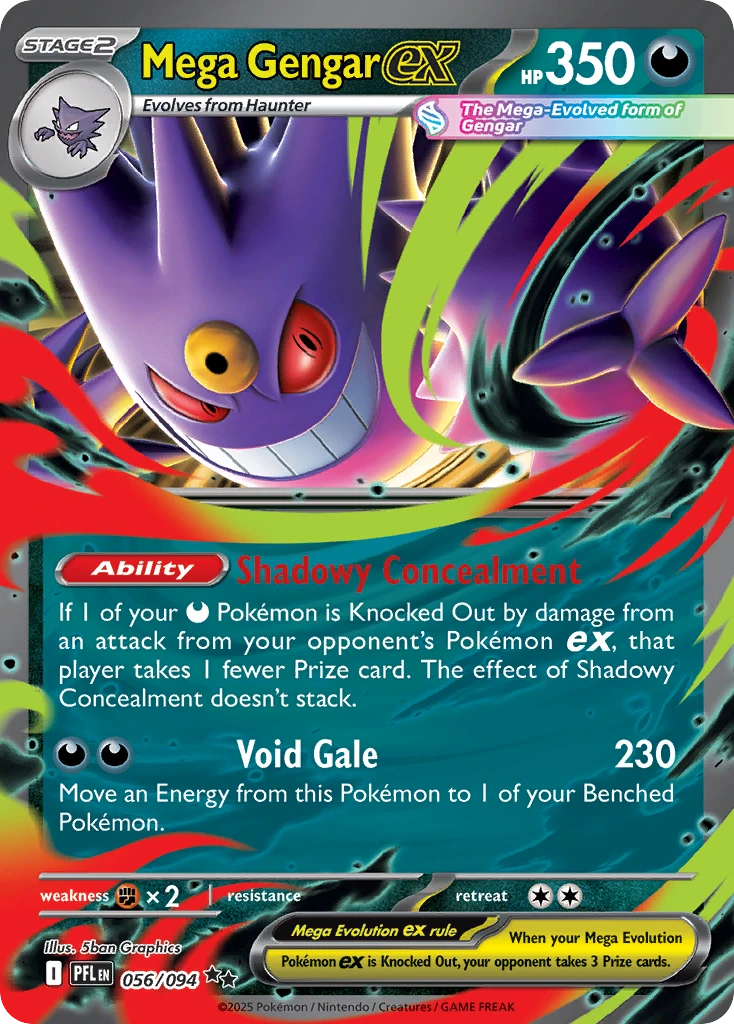 Mega Gengar ex 56/94 Satın Al - Mega Gengar ex 56/94