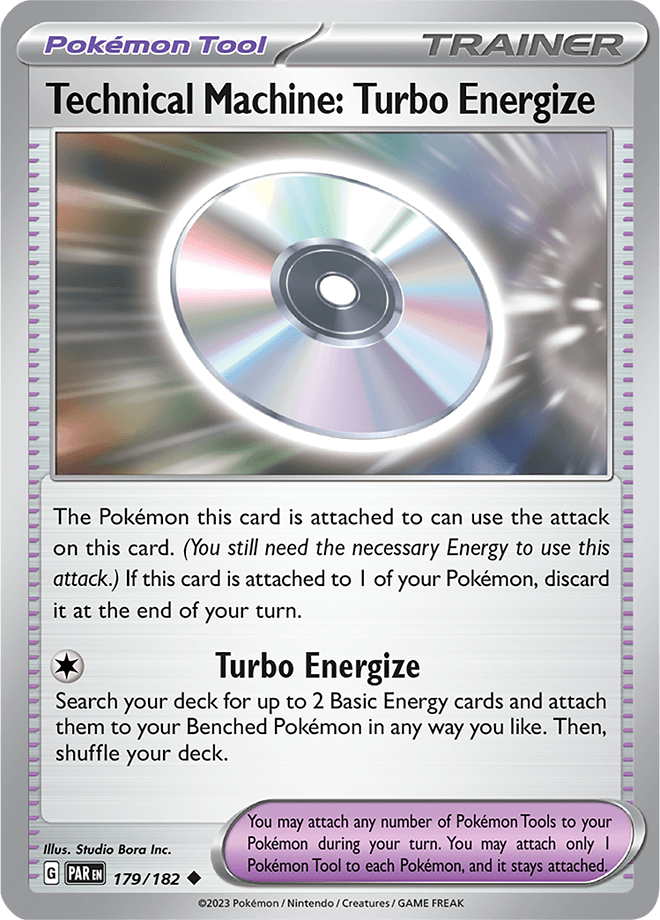 Technical Machine: Turbo Energize 179/182 - Reverse Holo