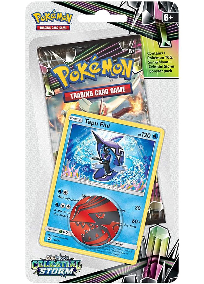 Celestial Storm Checklane Blister (Tapu Fini)