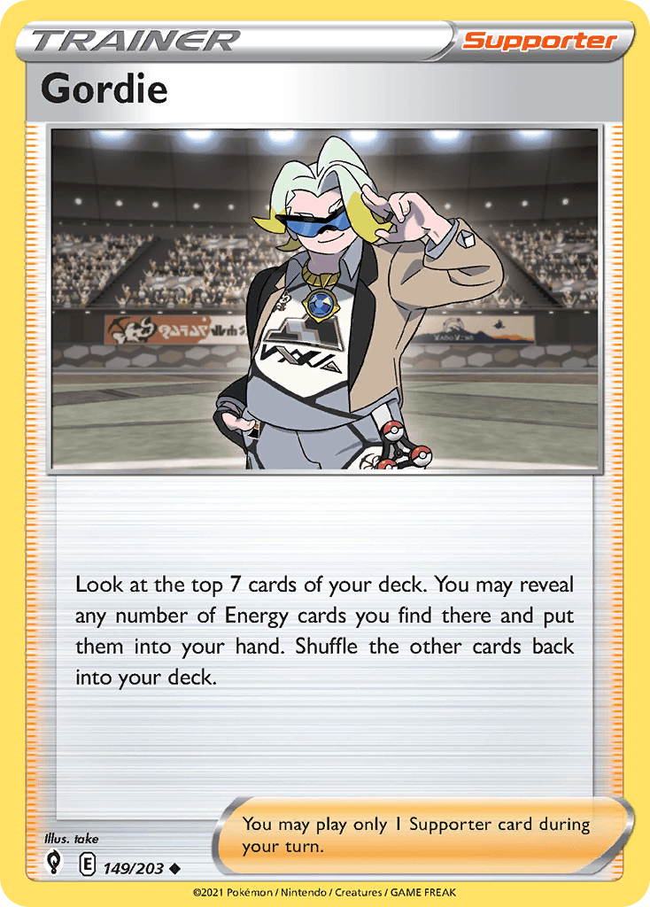 Gordie 149/203 - Reverse Holo