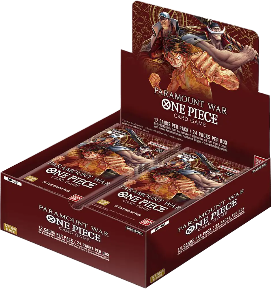 OP-02 Paramount War Booster Box ürün görseli