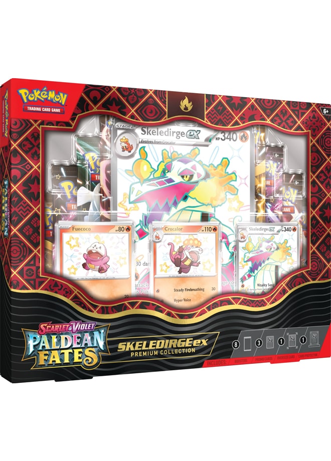 Paldean Fates Skeledirge ex Premium Collection