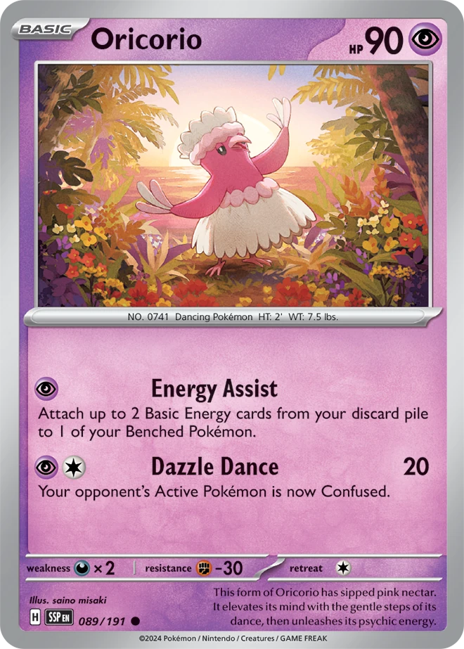 Oricorio 089/191 - Reverse Holo
