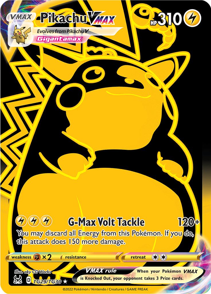PikachuVMAX TG29/TG30