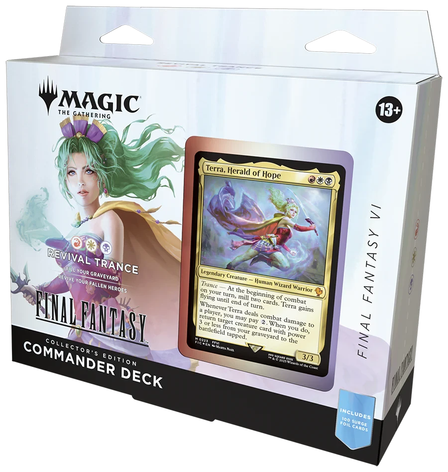 Magic The Gathering Final Fantasy Commander Deck Collector's