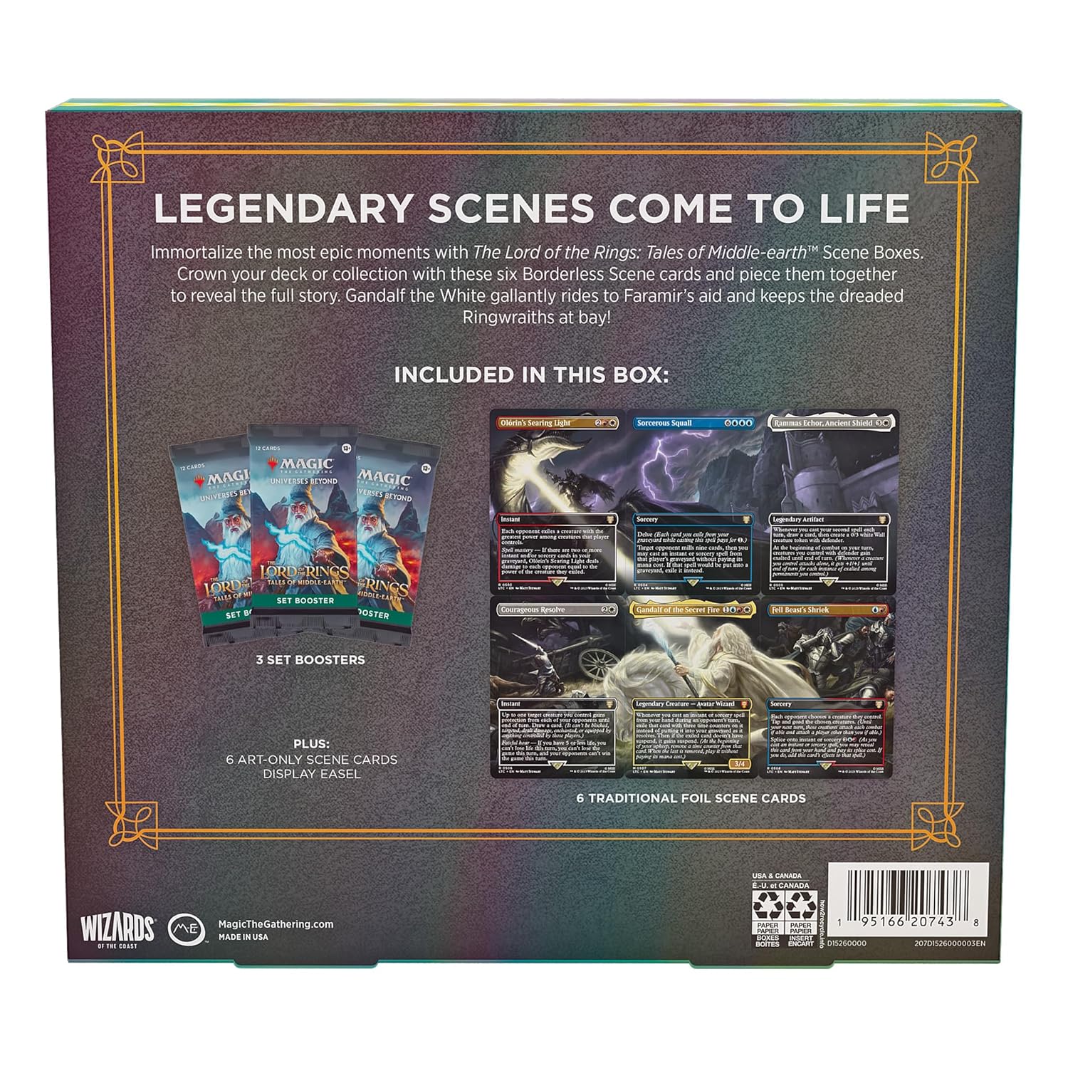 The Lord of the Rings - Tales of Middle-Earth - Gandalf in the Pelennor Fields Scene Box