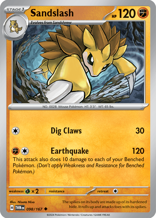 Sandslash 098/167
