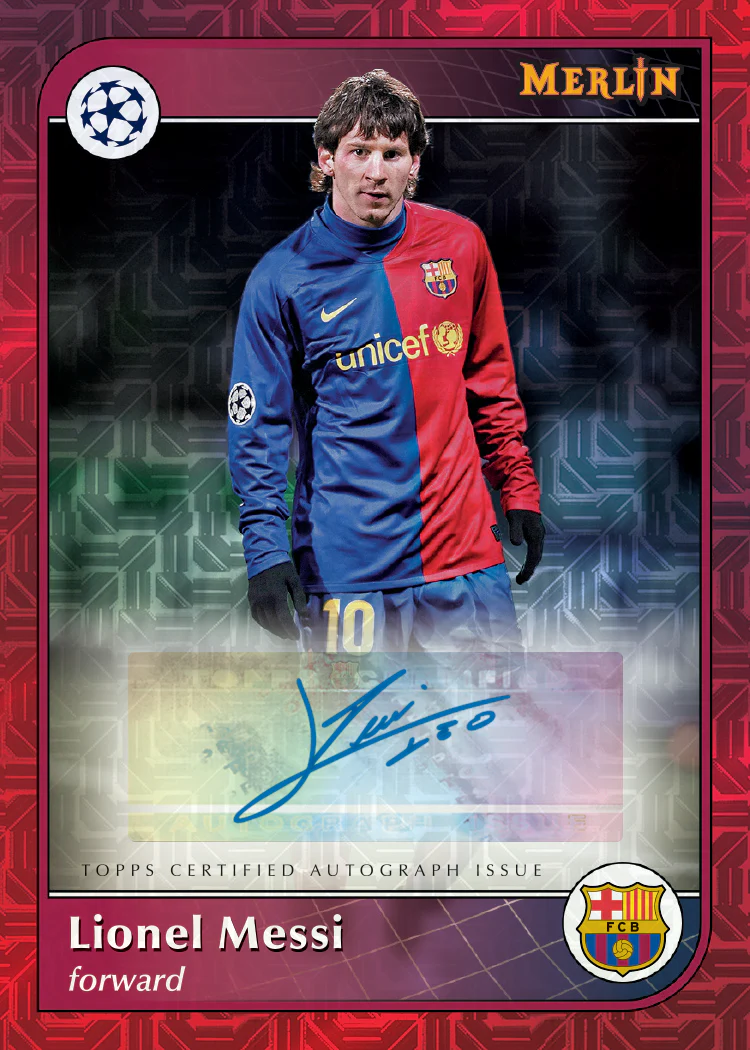 Merlin UEFA Club Competitions Soccer Hobby Box - 2024/25