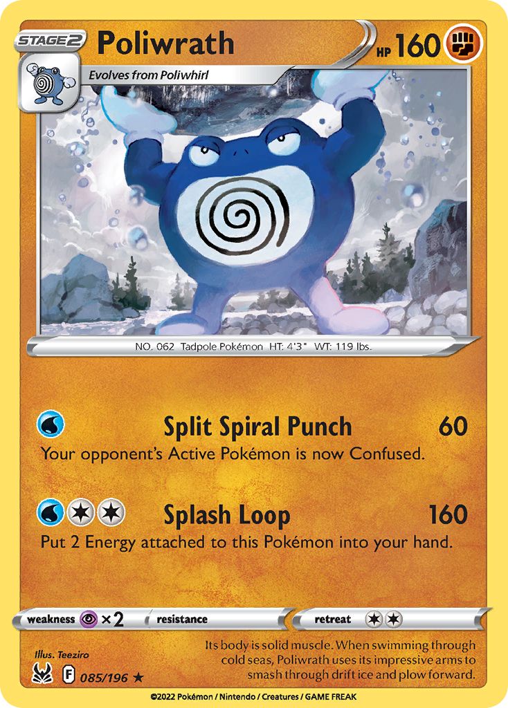 Poliwrath 085/196 - Reverse Holo