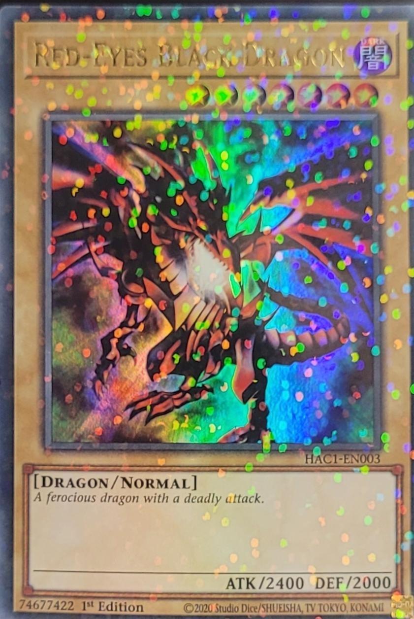 Red-Eyes Black Dragonb HAC1-EN003 Star Foil