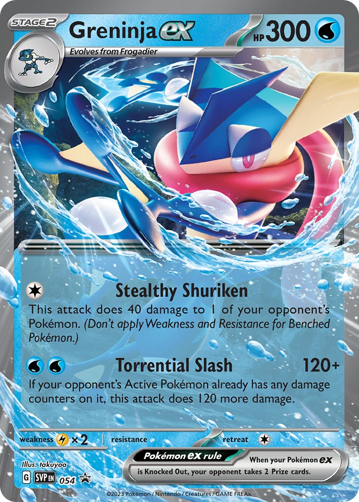 Greninja ex 054 Satın Al - Greninja ex 054
