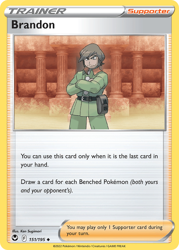 Brandon 151/195 - Reverse Holo