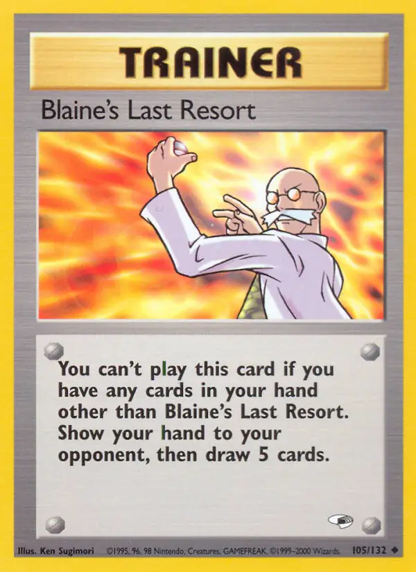 Blaine's Last Resort 105/132