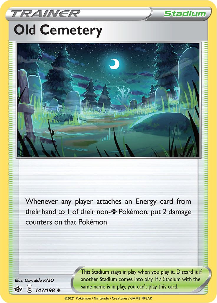 Old Cemetery 147/198 - Reverse Holo