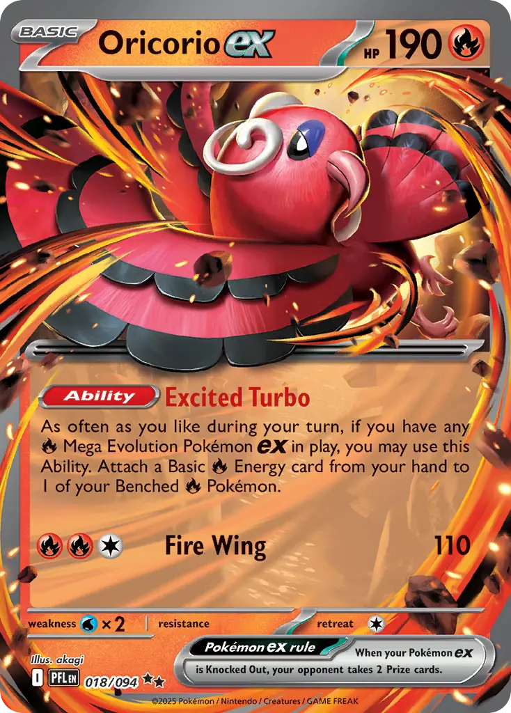 Oricorio ex 18/94 Satın Al - Oricorio ex 18/94
