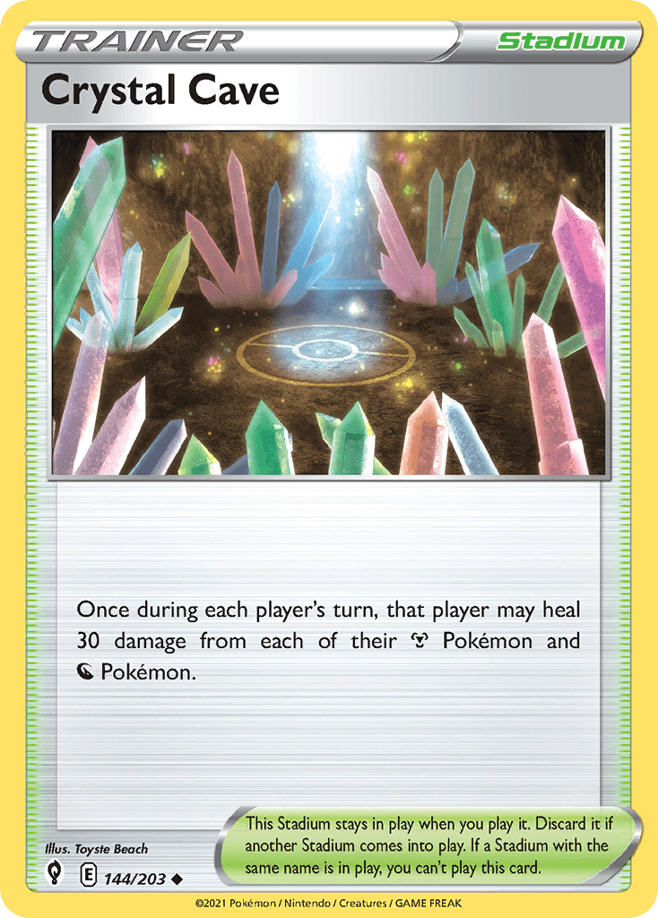 Crystal Cave 144/203 - Reverse Holo