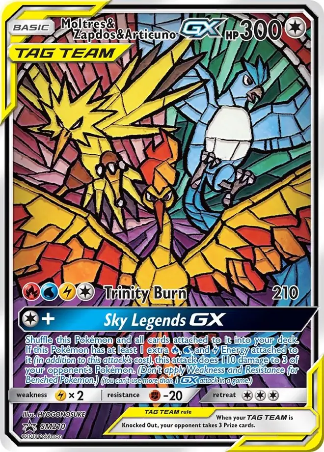 Moltres & Zapdos & Articuno GX SM210 Satın Al - Moltres & Zapdos