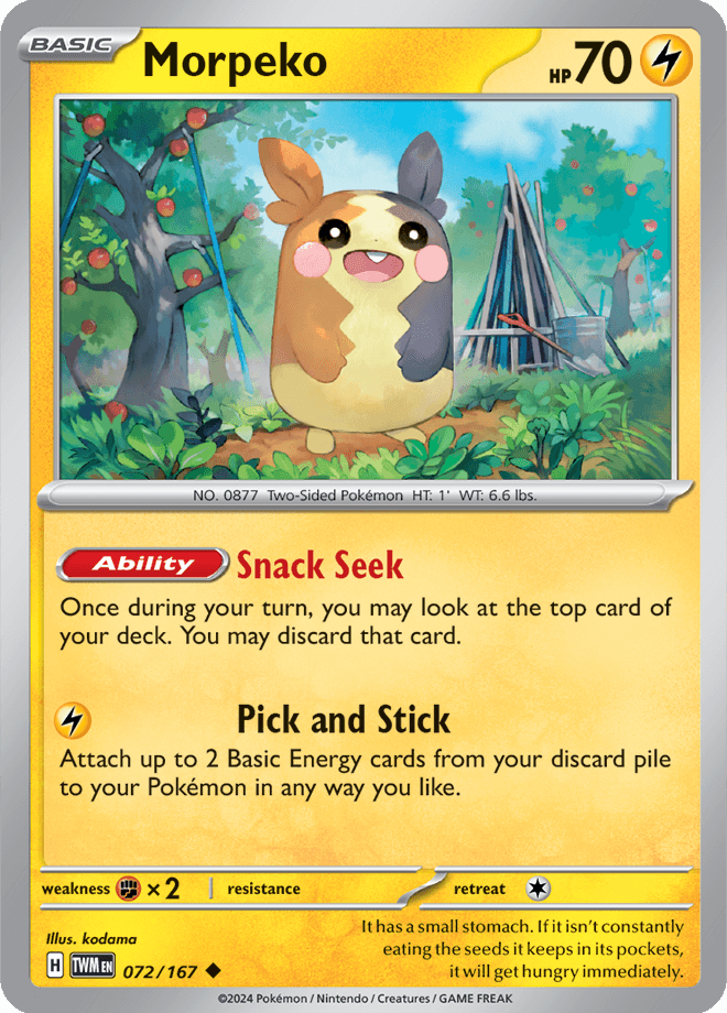Morpeko 072/167 - Reverse Holo