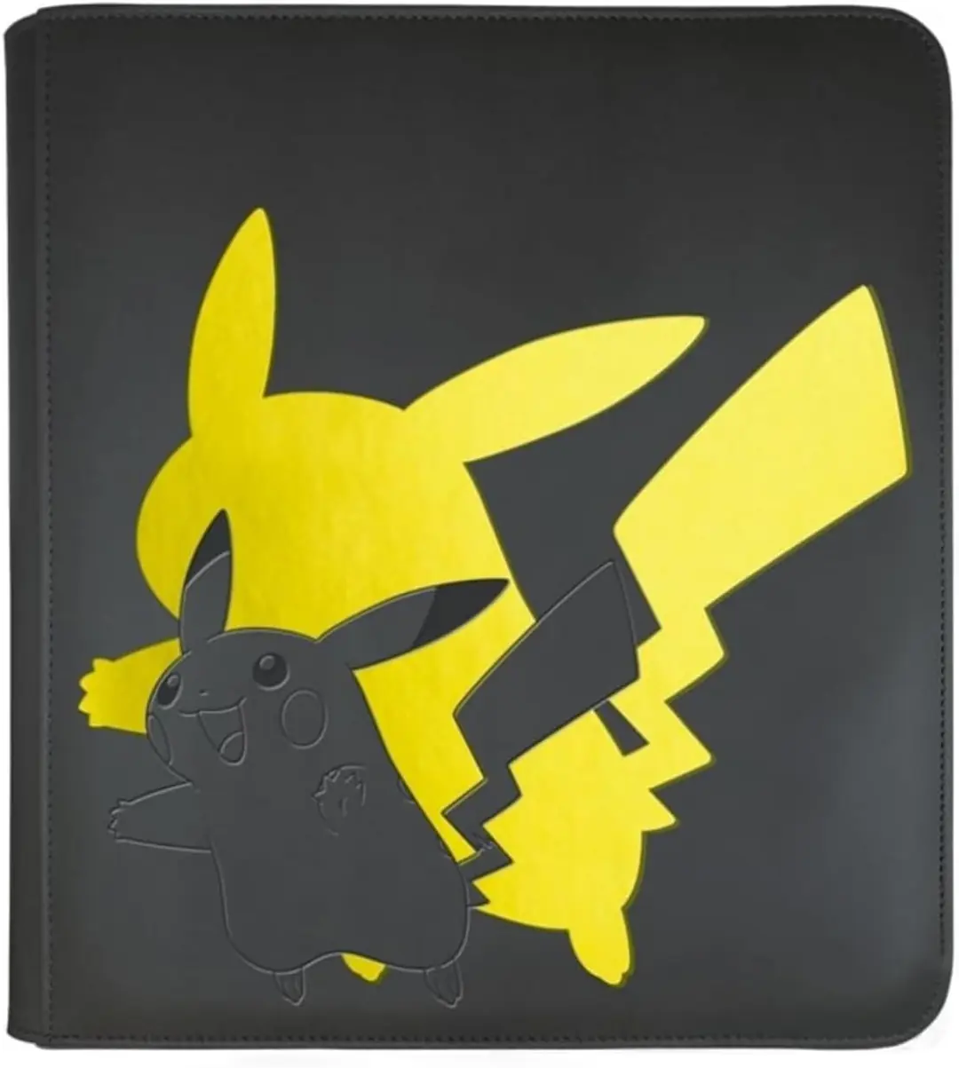 Elite Series Pokémon Pikachu Fermuarlı Pro Binder 12 Cepli 480 Kart Kapasiteli Albüm - Siyah ürün görseli