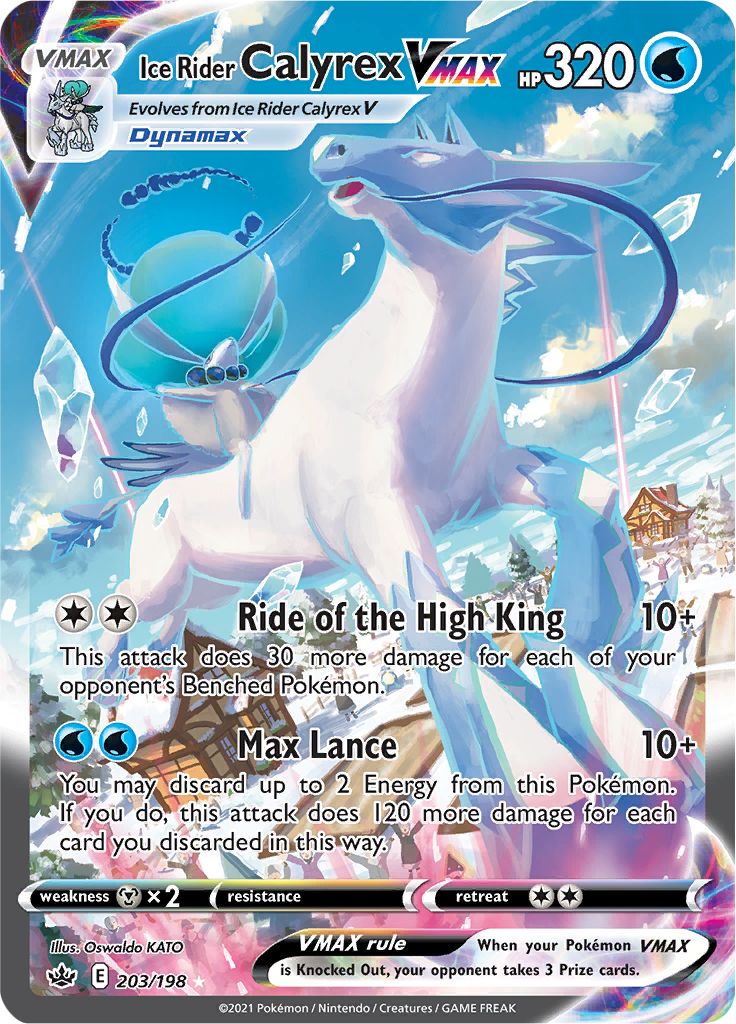 Ice Rider CalyrexVMAX 203/198