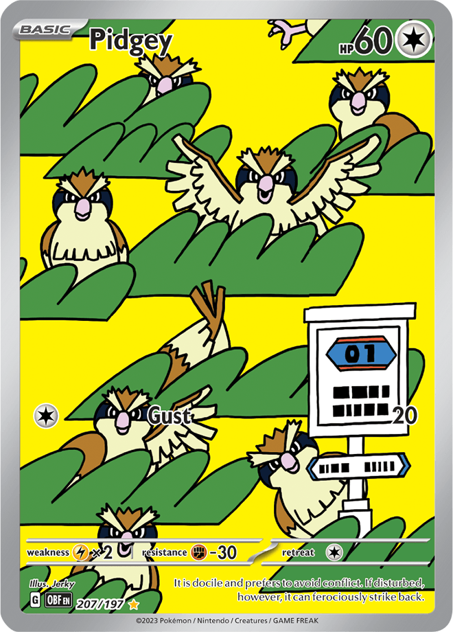 Pidgey 207/197