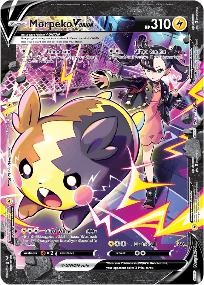 Crown Zenith Morpeko V-Union Premium Playmat Collection Box