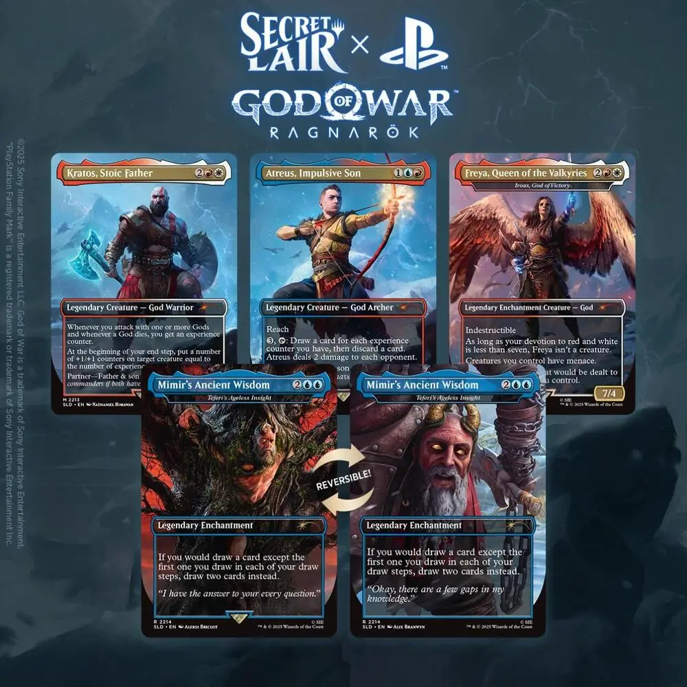 Secret Lair x God of War Foil版 Secret Lair X God Of War - Norse Satın Al - Secret Lair X God Of