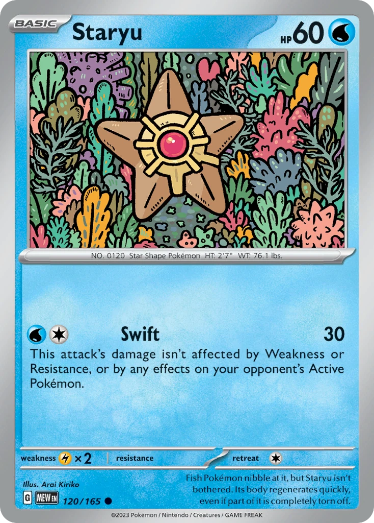 Staryu 120/165