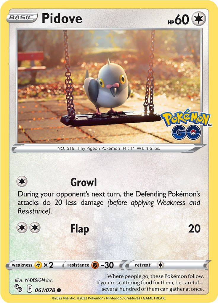 Pidove 061/078 - Reverse Holo