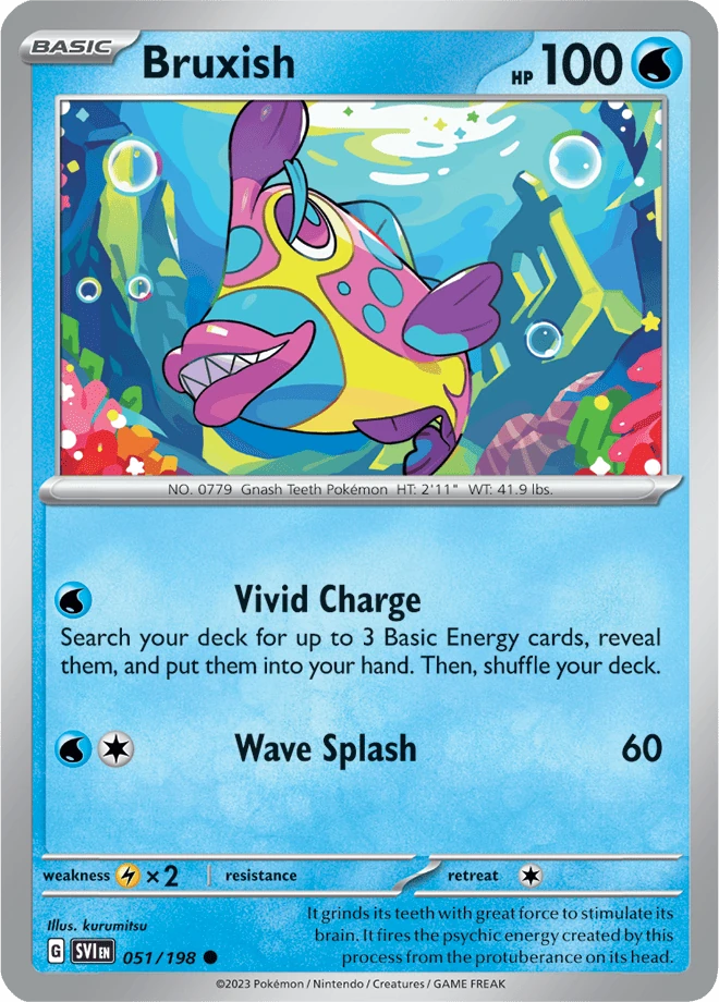 Bruxish 051/198 - Reverse Holo