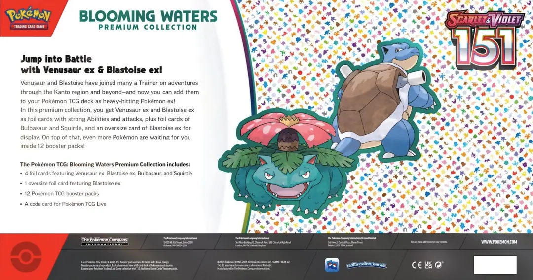 151 Blooming Water Premium Collection - Pokemon - Hemen Satın Al