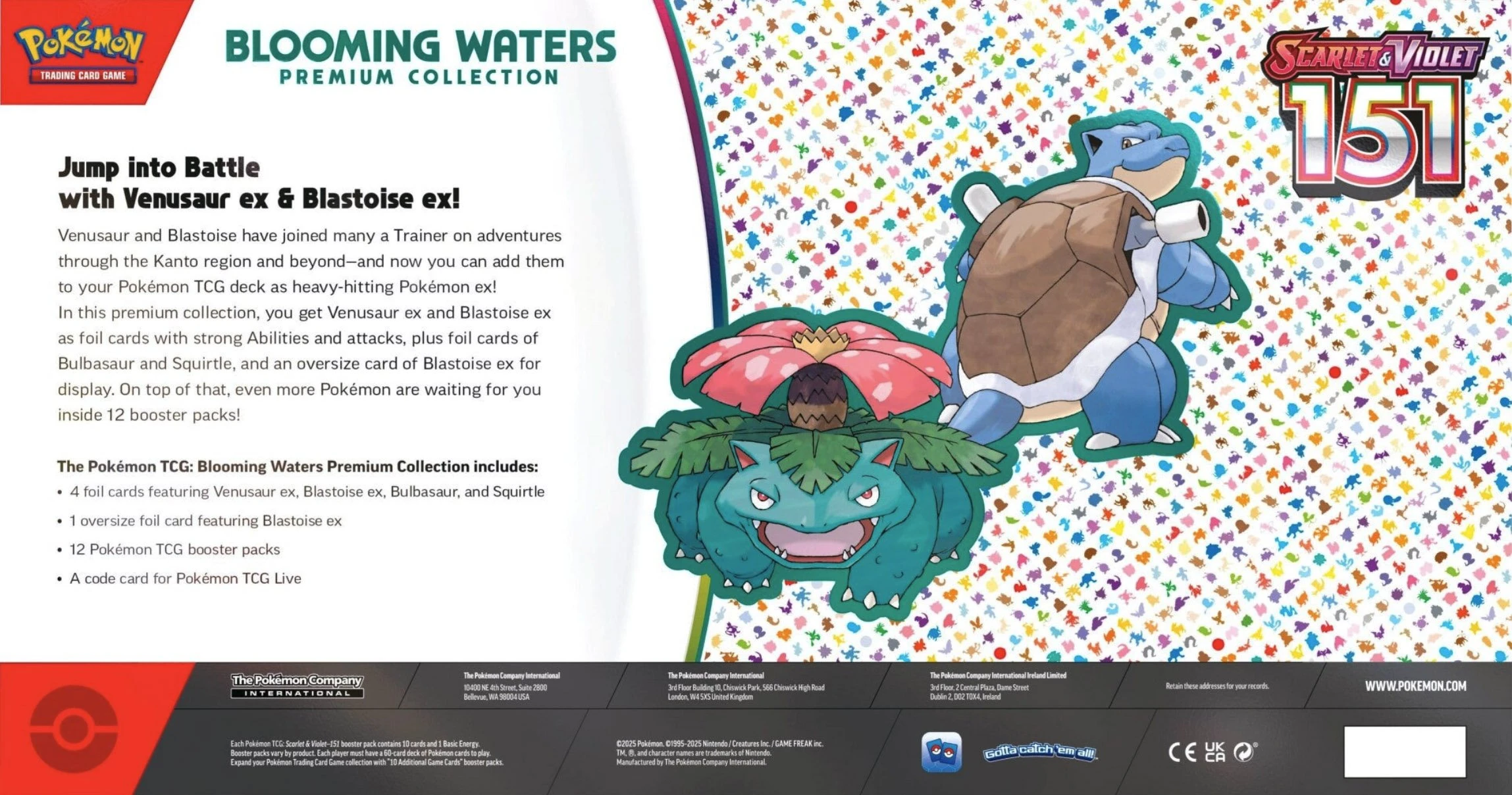 151 Blooming Water Premium Collection - Pokemon - Hemen Satın Al