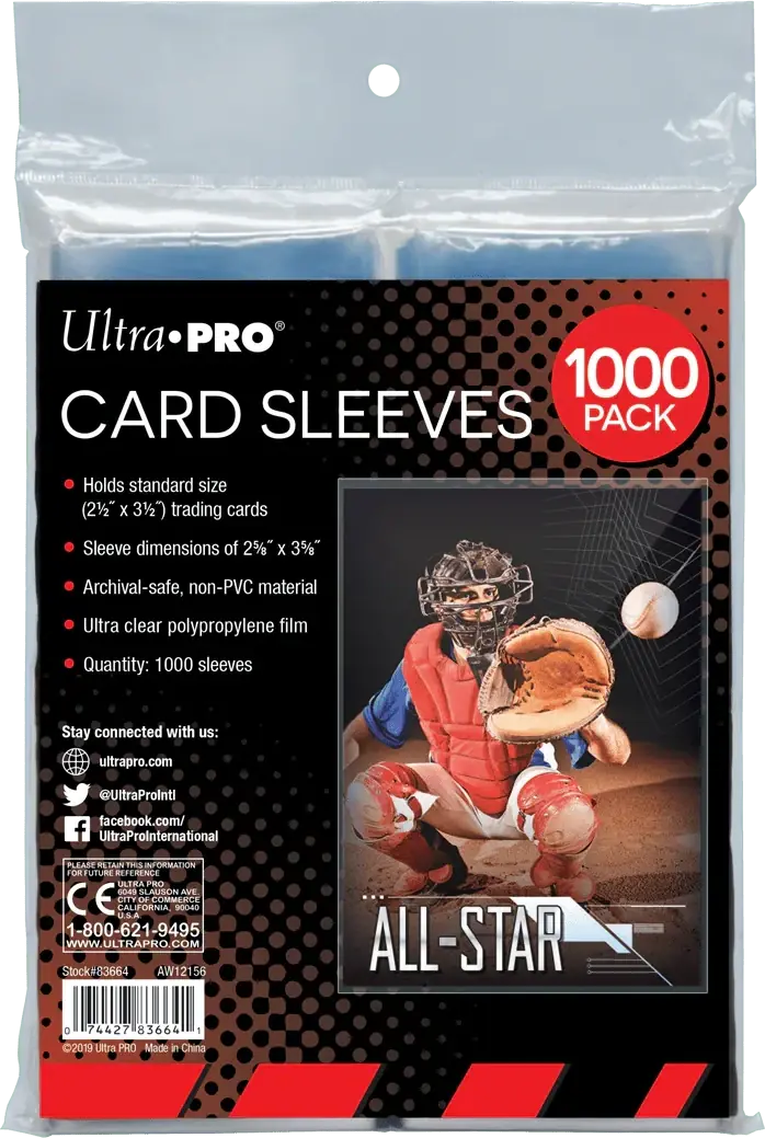 Penny Sleeves (1000 ct)