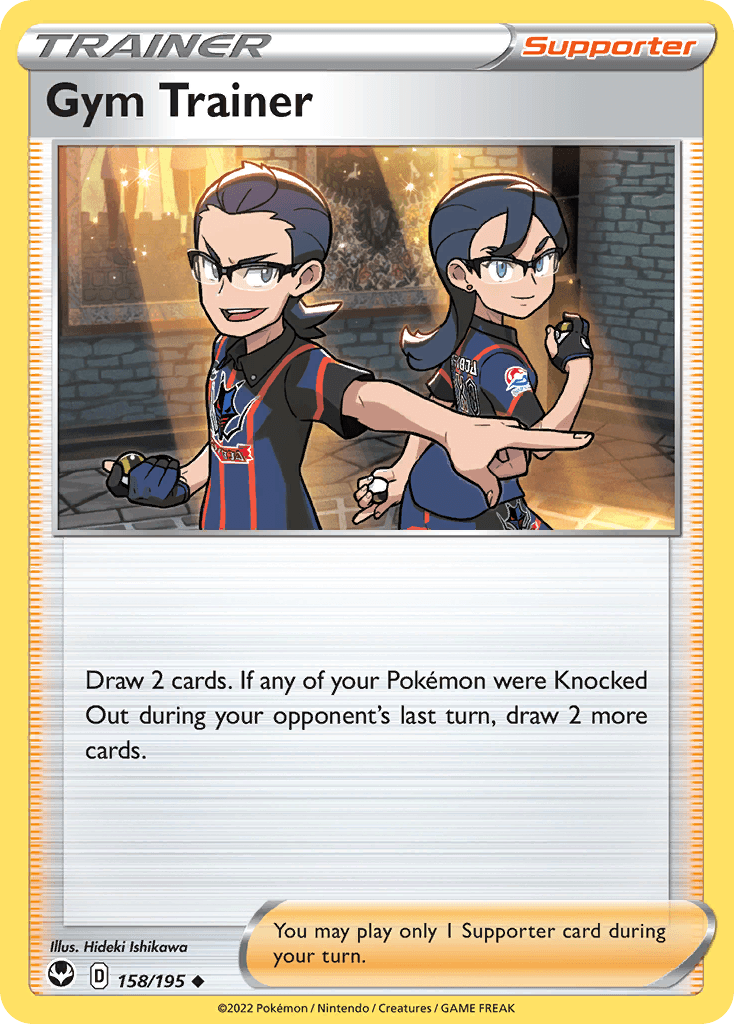 Gym Trainer 158/195 - Reverse Holo