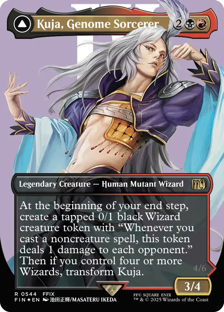 Kuja, Genome Sorcerer (0399 - Borderless)