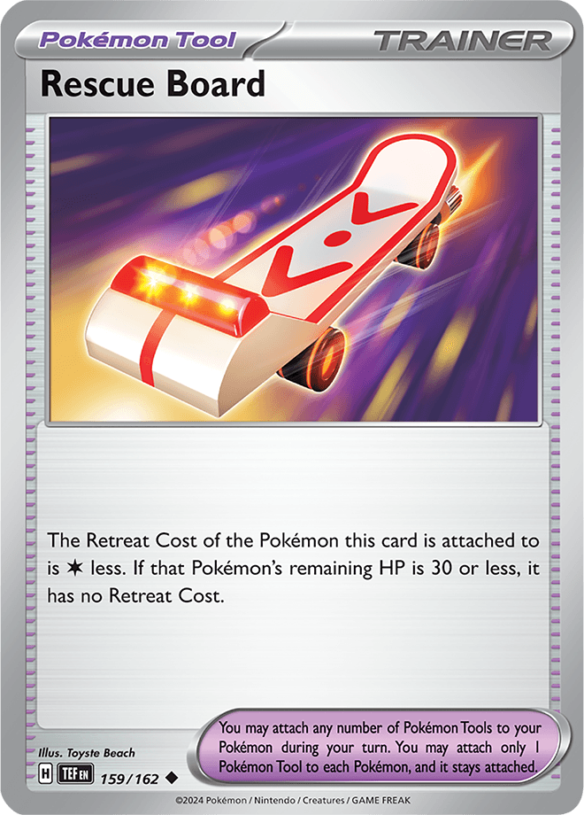 Rescue Board 159/162 - Reverse Holo