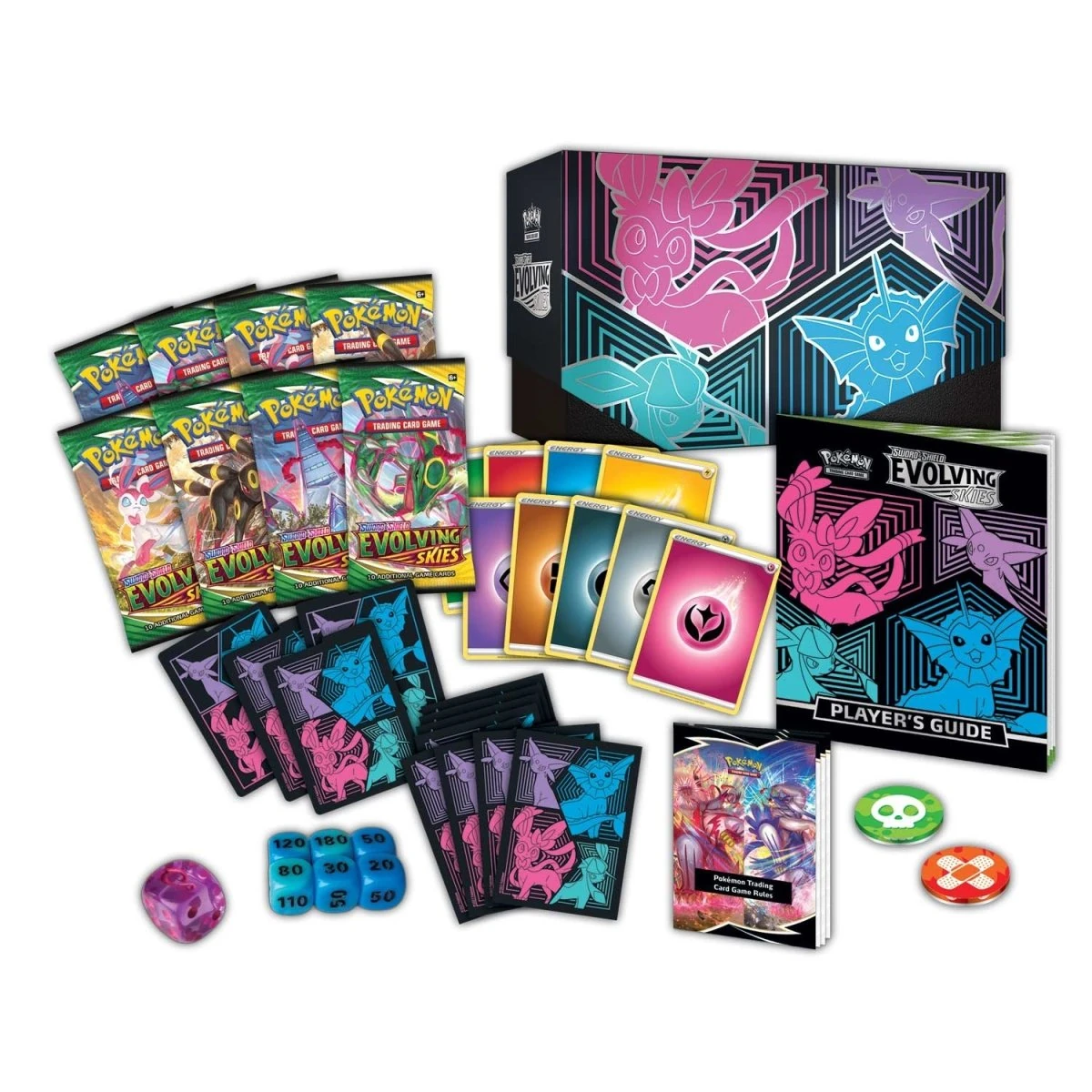 海外版ポケカ Evolving Skies エリートトレーナーボックス ETB Evolving Skies Elite Trainer Box (SEGV)