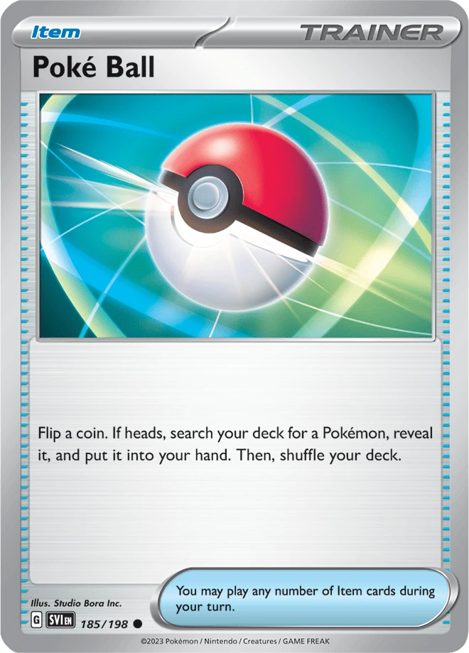 Poké Ball 185/198 - Reverse Holo