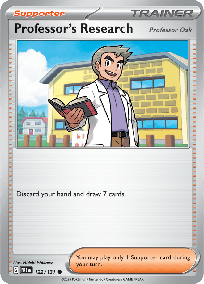 Professor's Research [Professor Oak] 122/131 - Reverse Holo