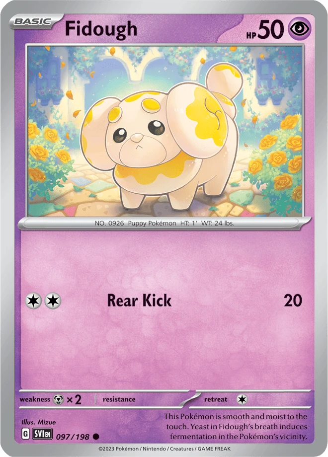 Fidough 097/198 - Reverse Holo