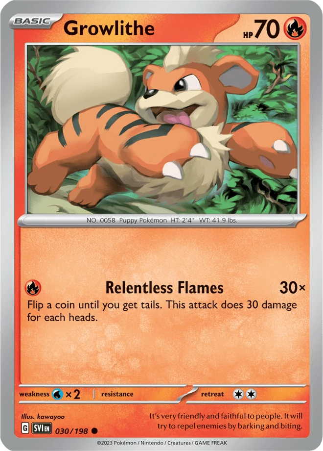 Growlithe 030/198