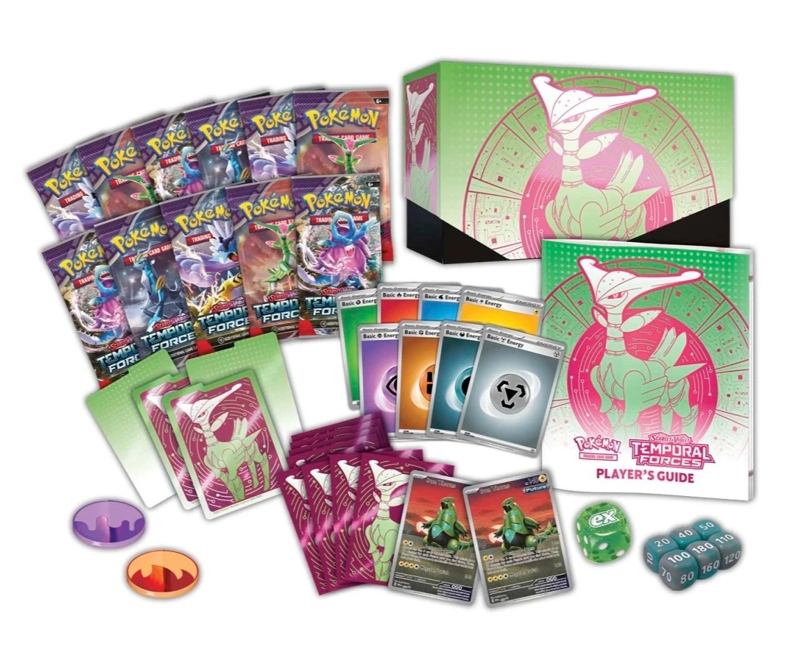 Pokémon Center - Temporal Forces Elite Trainer Box (Iron Leaves)
