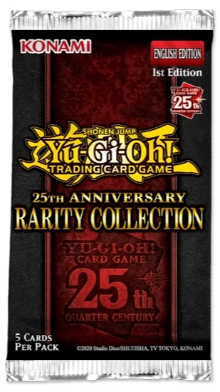 25th Anniversary Rarity Collection Booster Pack