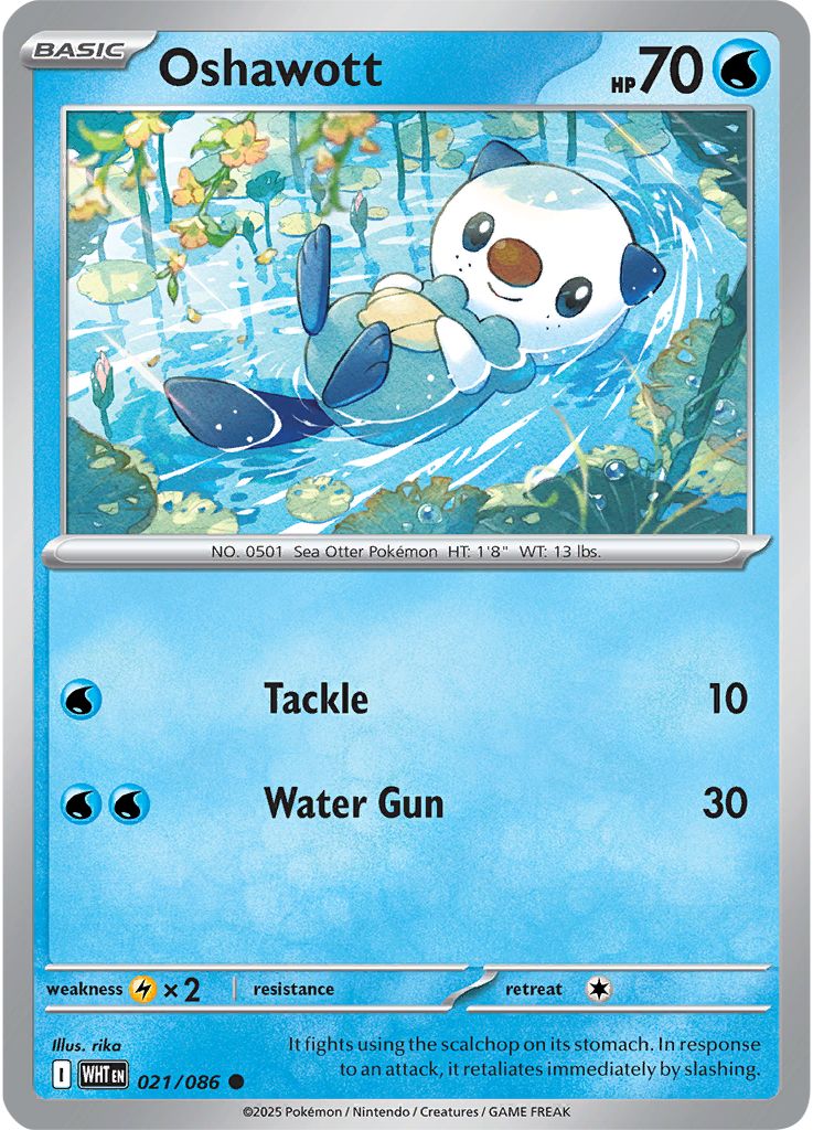 Oshawott 021/086