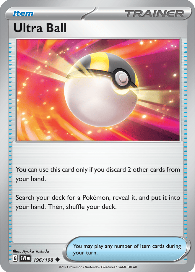 Ultra Ball 196/198 - Reverse Holo