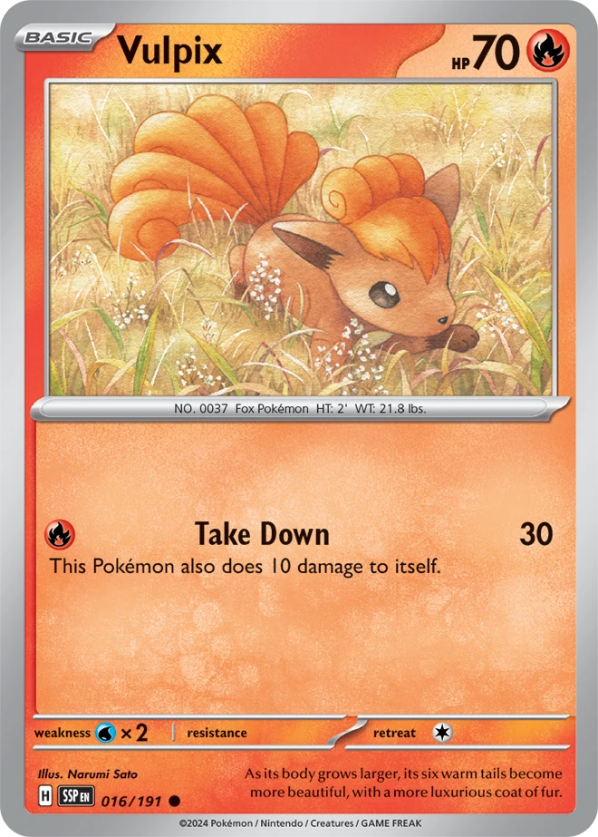 Vulpix 016/191 - Reverse Holo