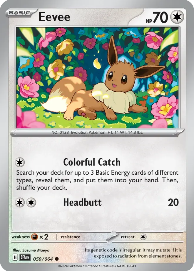 Eevee 050/064 - Shrouded Fable | Card House
