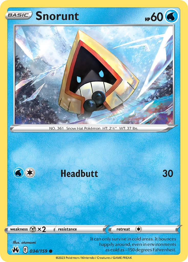 Snorunt 034/159