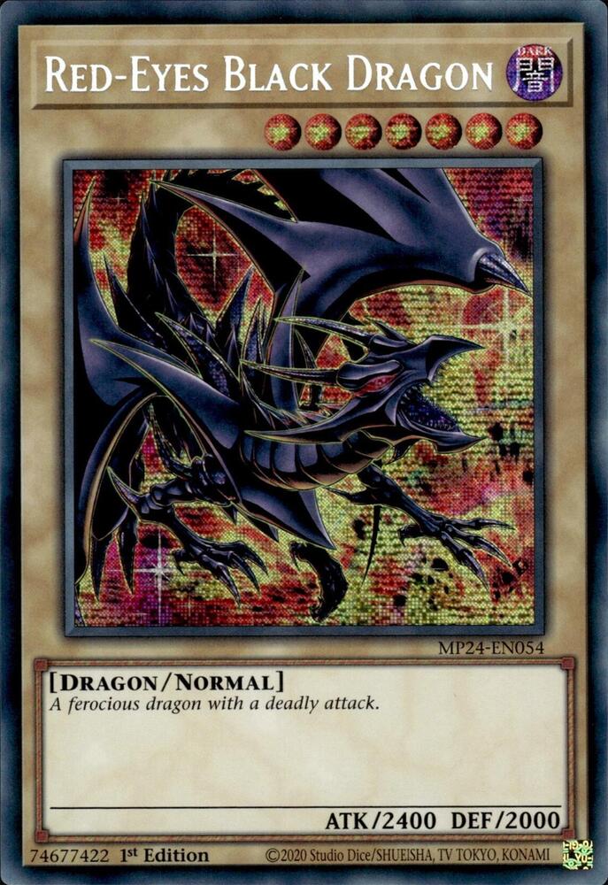 Red-Eyes Black Dragon (Alternate Art) MP24-EN054