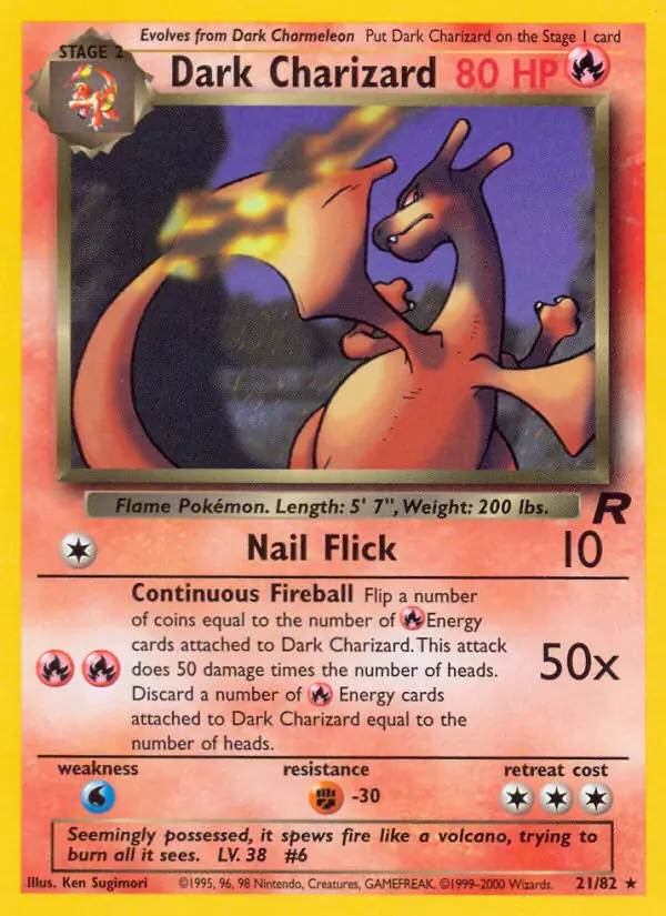 Dark Charizard 21/82